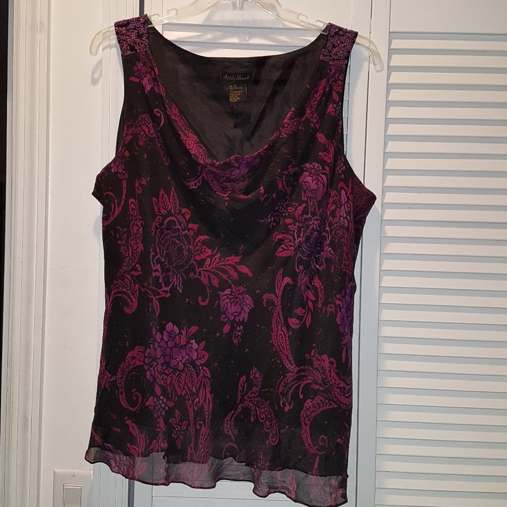 Pre-loved Re-Posh Ashley Stewart Blouse